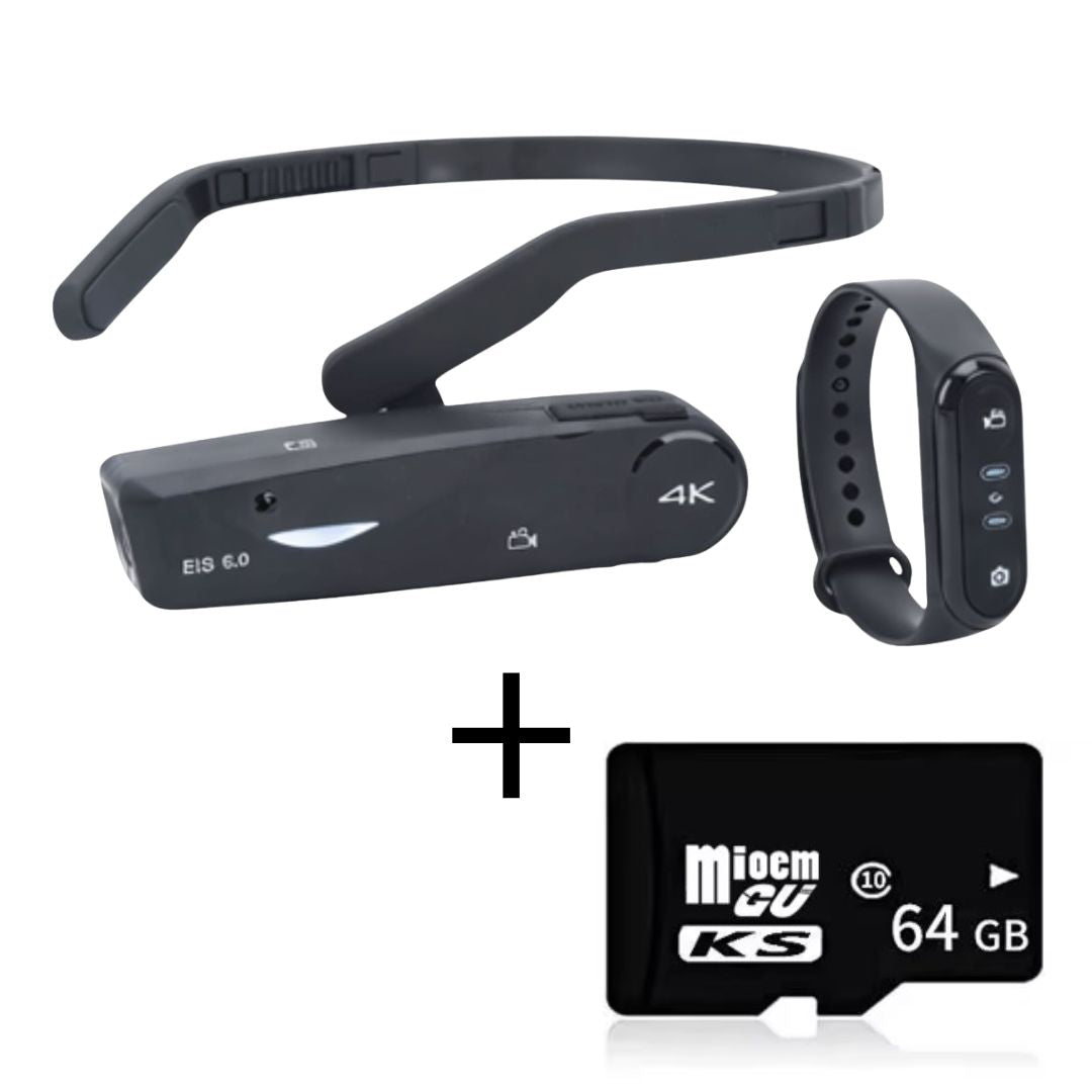 원격 제어 4K 휴대용 비디오 카메라, 미용 및 의료 시술용 1인칭 촬영용