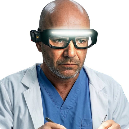 치과, 미용 및 전문용 헤드라이트 보호 안경 포함