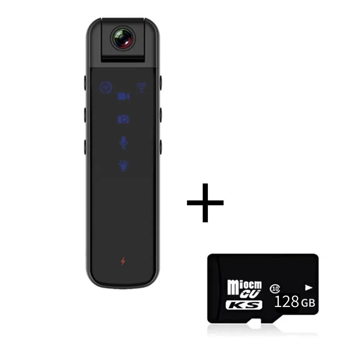 오래가는 풀 HD 주머니용 작은 카메라