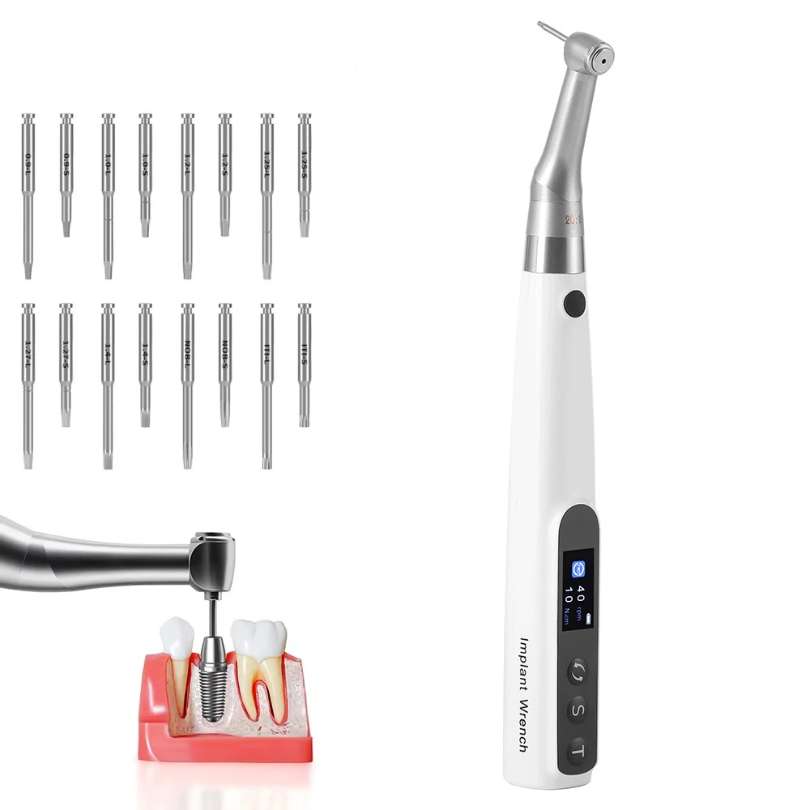 전기 토크 렌치 16개 팁 + 콘트라앵글 포함