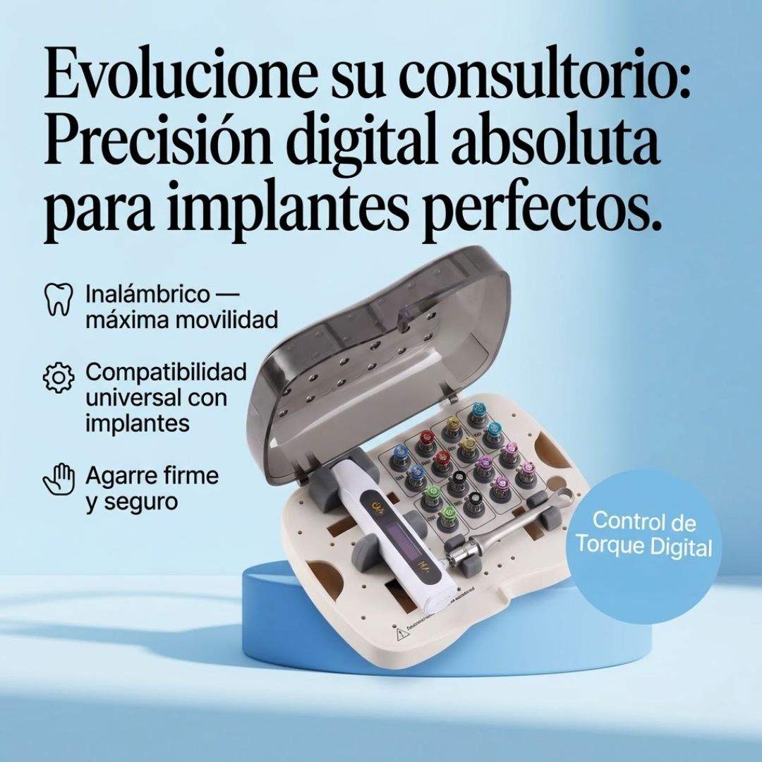 치과용 전동 토크 키트 유니버설 (16개 팁 + 케이스)