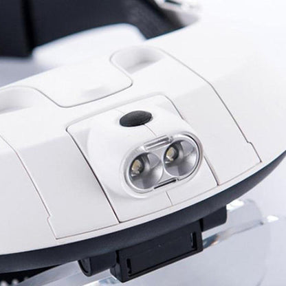 5개의 다른 확대와 2개의 조절 가능한 LED가 포함된 Z1 돋보기