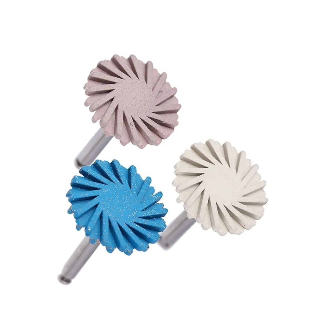 레진 및 도자기용 다이아몬드 연마 시스템 RA (저속) – 6개 세트