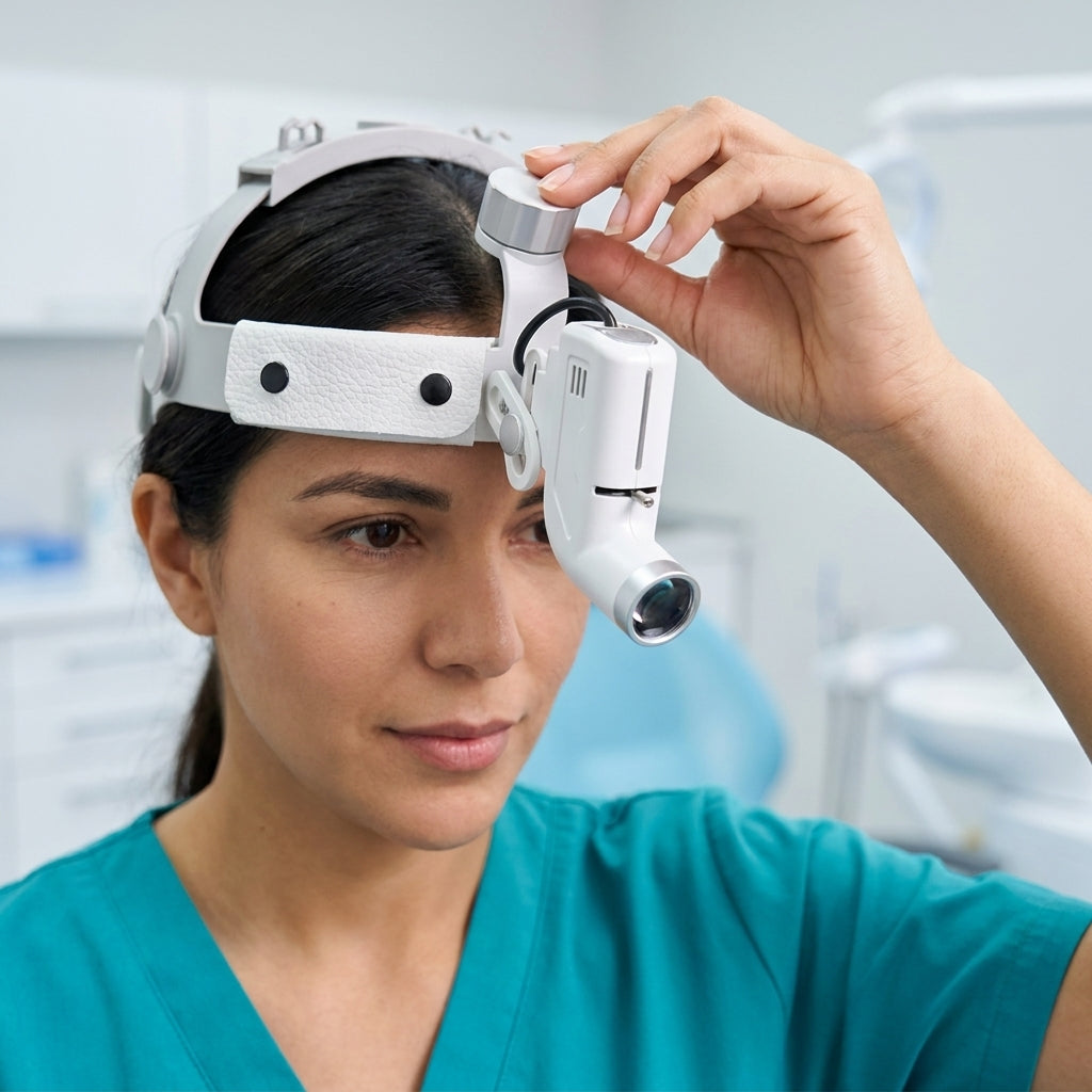 Pro Vision 고출력 치과/의료용 헤드라이트