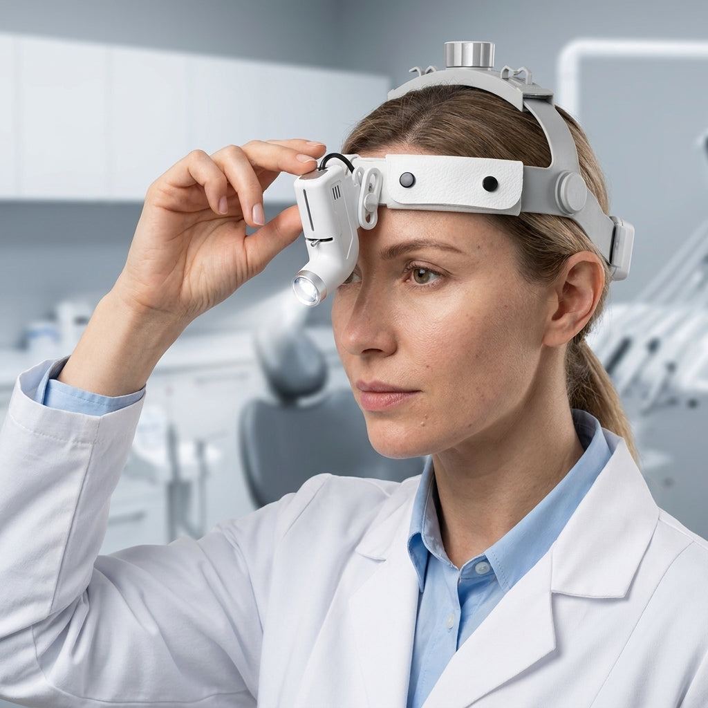 Pro Vision 고출력 치과/의료용 헤드라이트