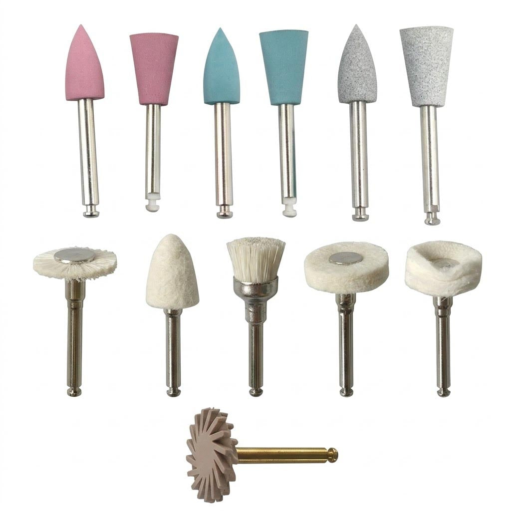 치과용 연마용 12개 세트 – 저속 콘트라앵글